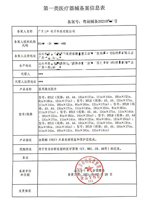 恭喜廣東汕頭客戶成功取得國產一類醫療器械備案憑證