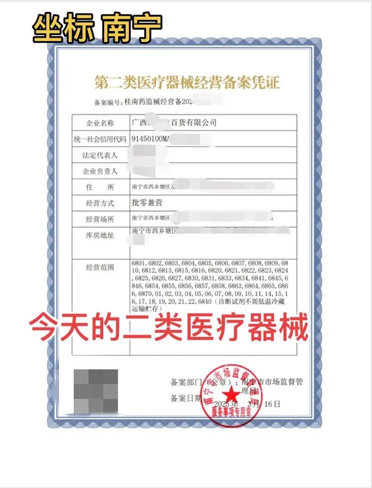 南寧新規(guī)下的二類醫(yī)療器械經(jīng)營備案與財(cái)稅管理指南